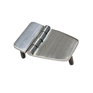 Flush Hinge with thread stud 38x60mm