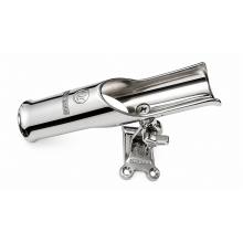 Single Tube Adjustable Deck Mount Rod Holder
